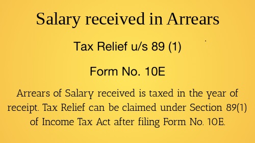 SALARY IN INCOME TAX